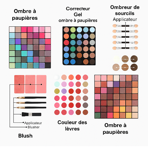 Coffret Maquillage 177 Couleurs
