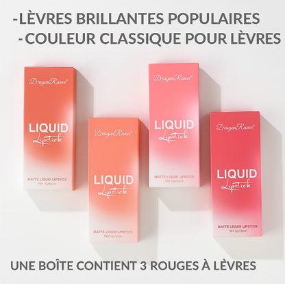 Coffret de 3 Rouges à Lèvres Liquides Mats
