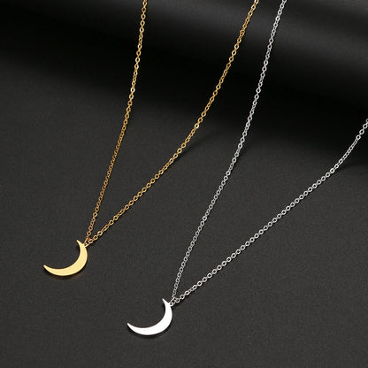 Collier Pendentif Lune