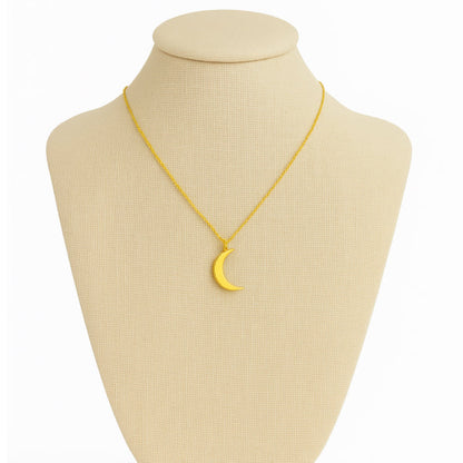 Collier Pendentif Lune