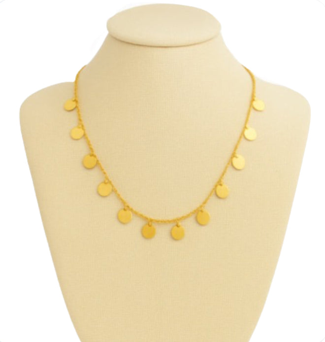 Collier à Breloques Rondes