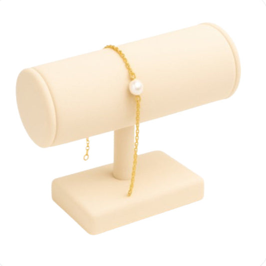 Bracelet Minimaliste avec Perle Fine