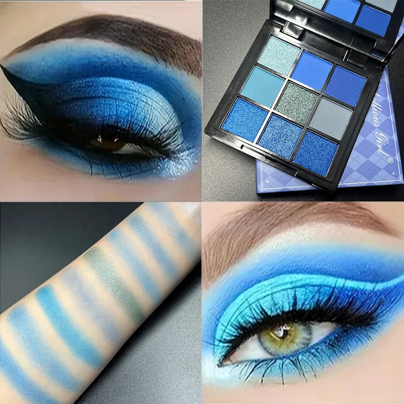 Palettes de 9 fards à paupières