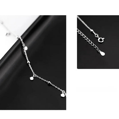 Collier Argenté à Pampilles