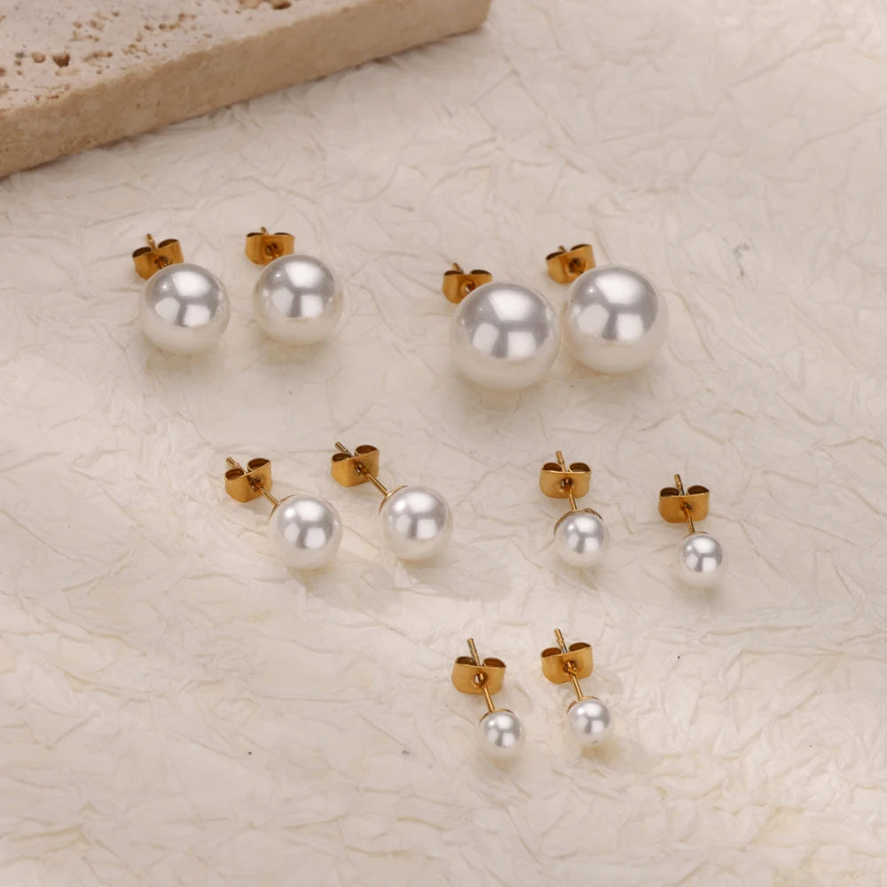 Boucles d'Oreilles Perle