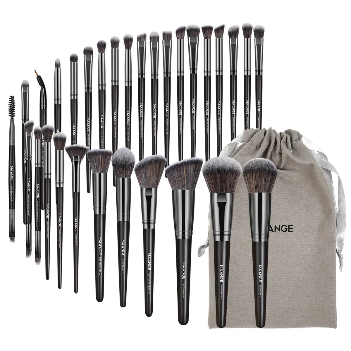 Set de 30 Pinceaux de Maquillage