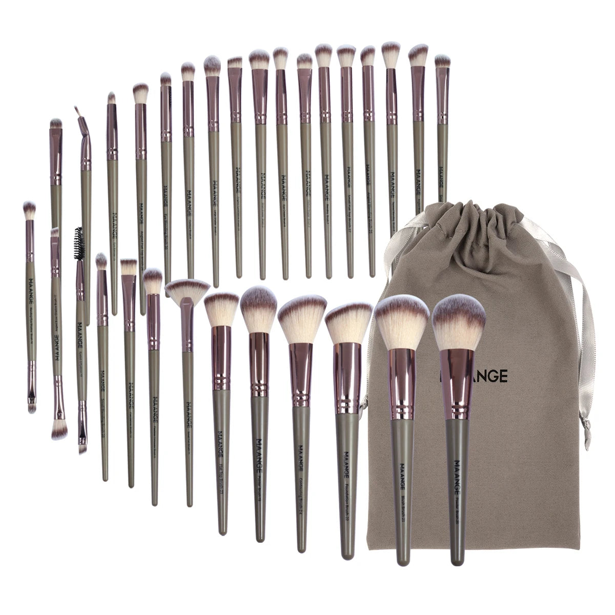 Set de 30 Pinceaux de Maquillage