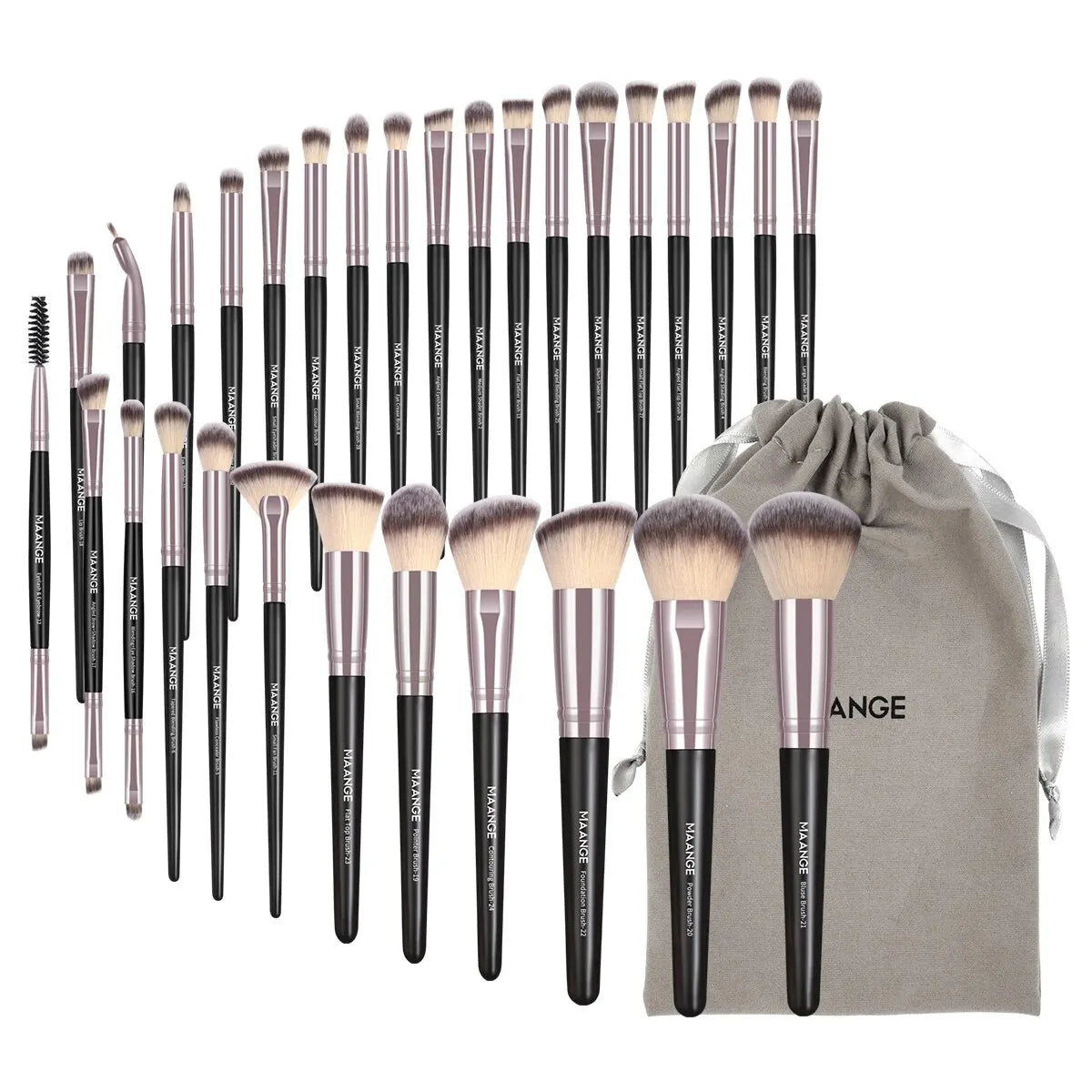 Set de 30 Pinceaux de Maquillage
