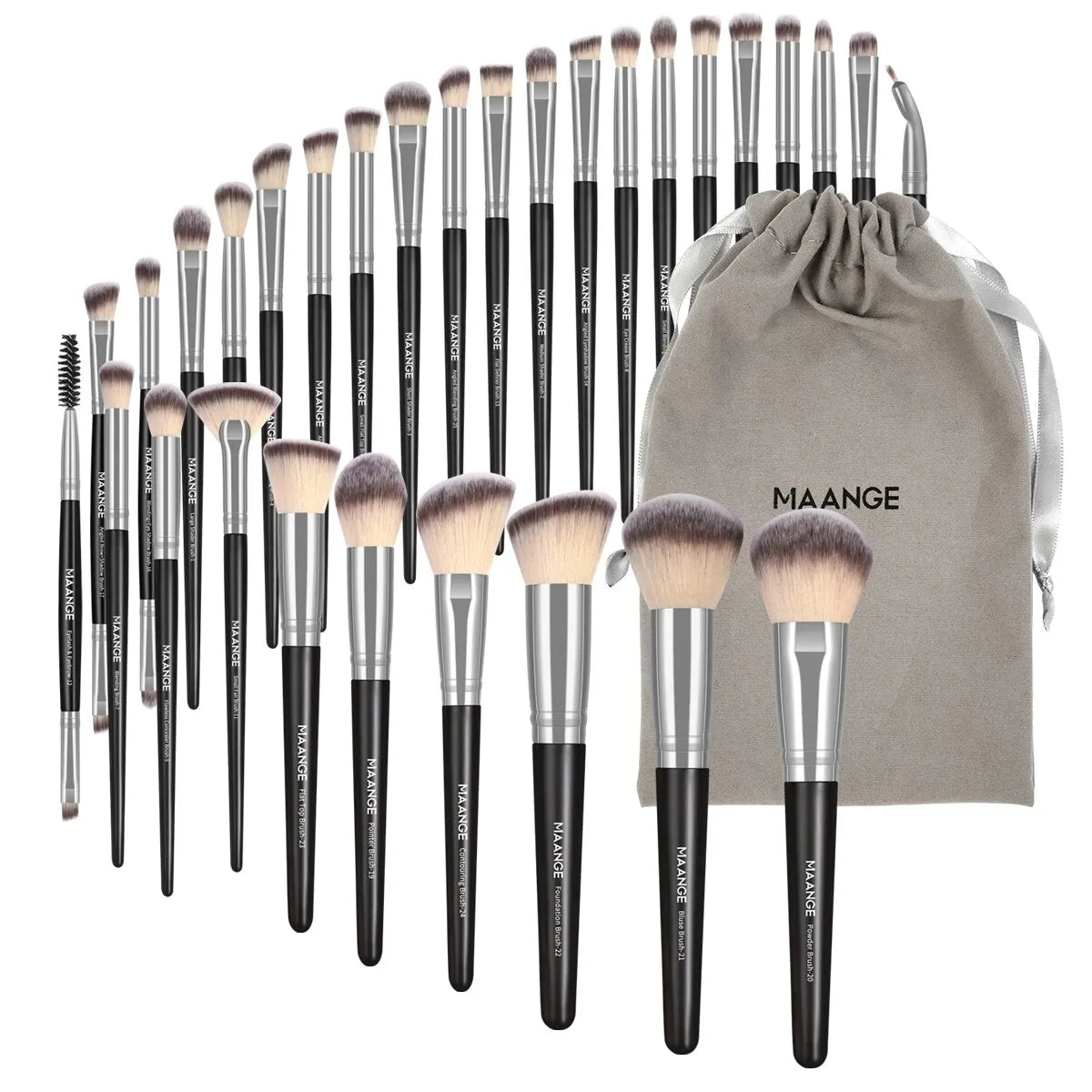 Set de 30 Pinceaux de Maquillage