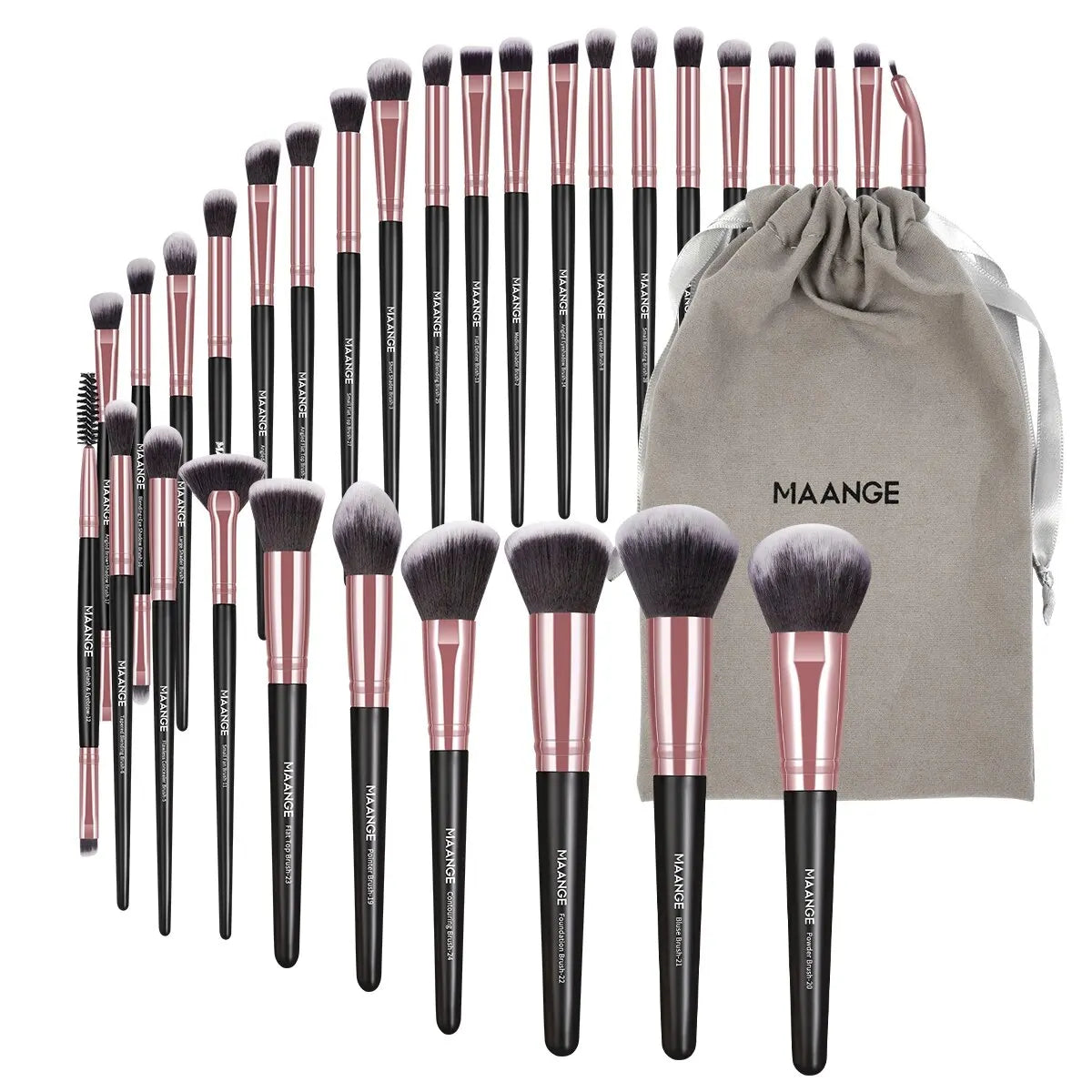 Set de 30 Pinceaux de Maquillage