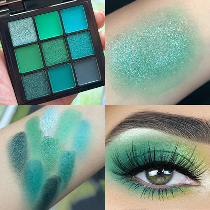 Palettes de 9 fards à paupières