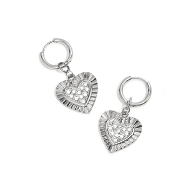 Boucles d'oreilles Pivoine