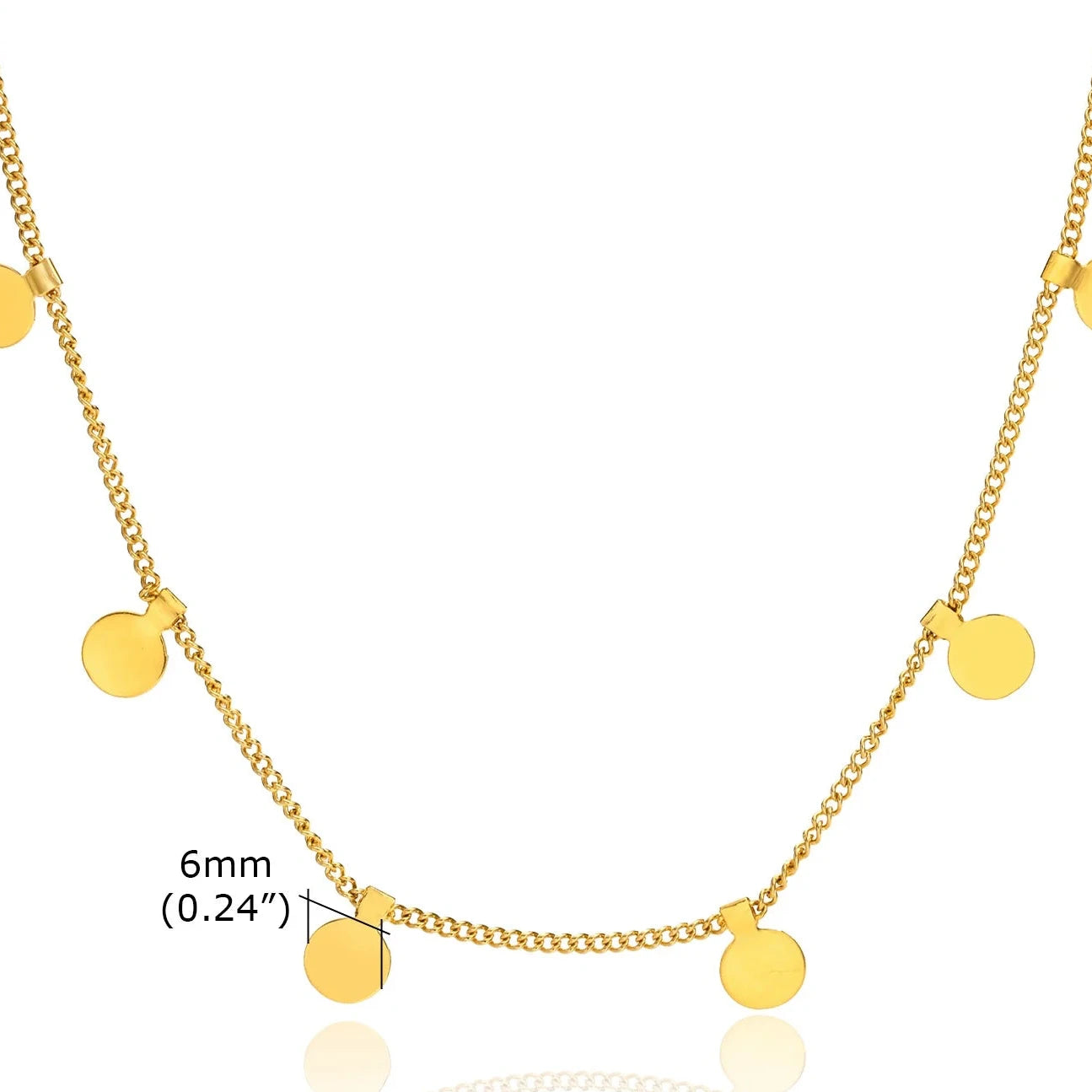 Collier à Breloques Rondes