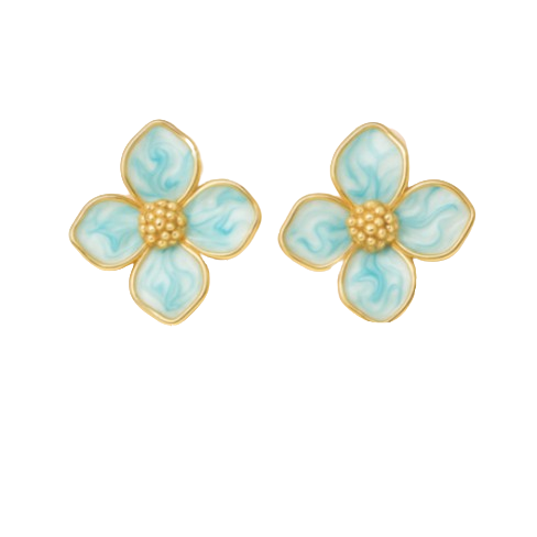Boucles d'oreilles fleurs