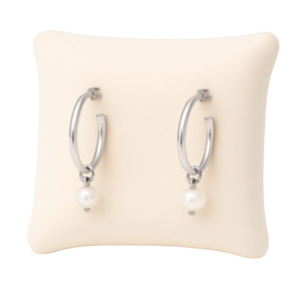 Boucles d'oreilles perles irrégulières