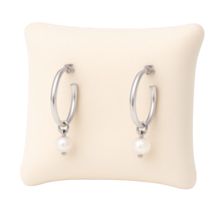 Boucles d'oreilles perles irrégulières