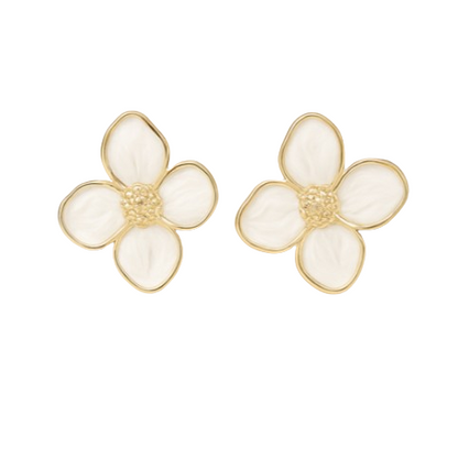 Boucles d'oreilles fleurs