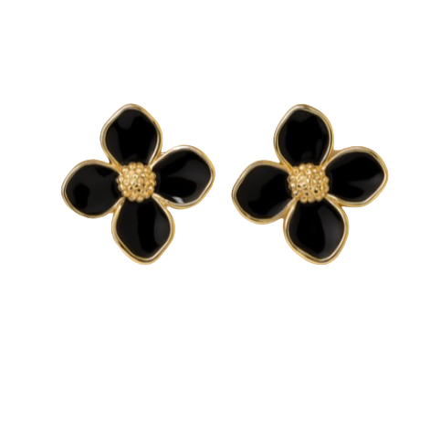 Boucles d'oreilles fleurs
